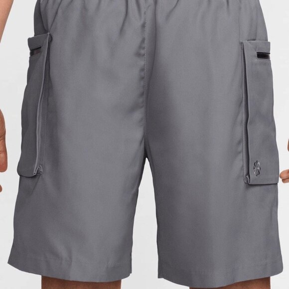 Nike Sportswear Tech Pack Woven Utility Shorts FB7528-068 Gray Mens L $125 NEW - Picture 10 of 11